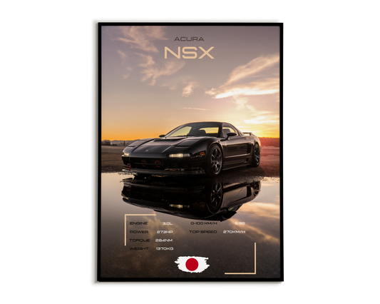 Plakat Acura NSX