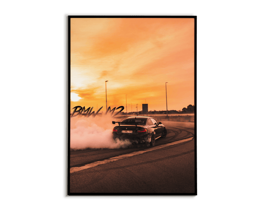 Plakat Bmw M2 Drift