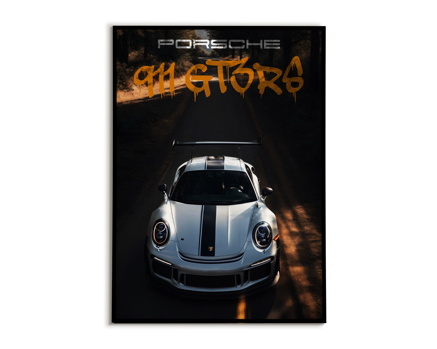 Plakat Porsche 911 Gt3rs