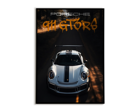 Plakat Porsche 911 Gt3rs