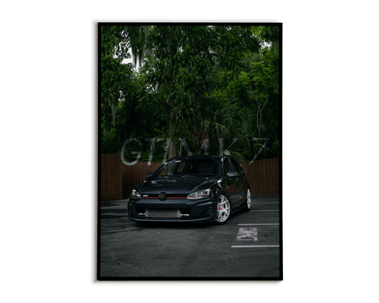 Plakat Golf 7 GTI - Plakartify